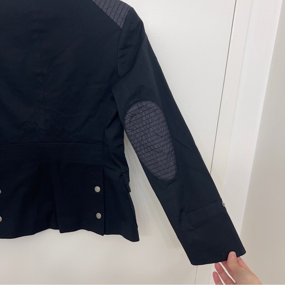 Rag & Bone Full Zip Mock Neck Utility Jacket Black Size 0​​ - Picture 12 of 16